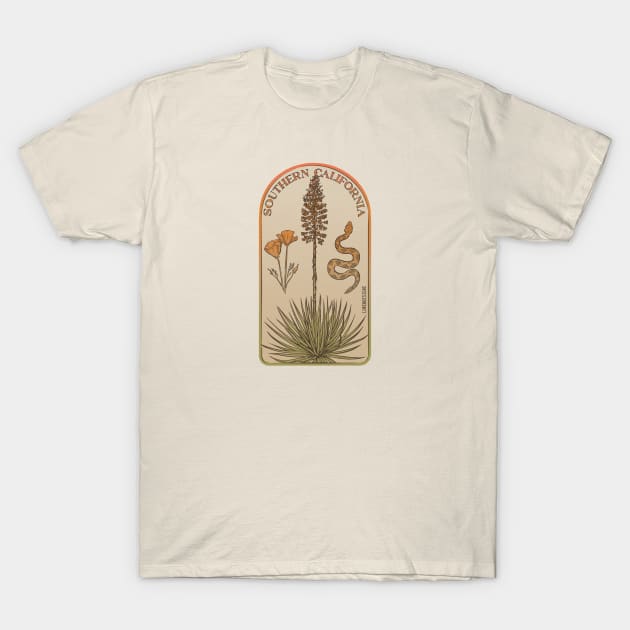 Southern California T-Shirt by Lukeh Designs